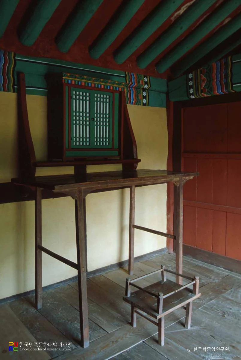 고령 점필재 종택 사당 내부