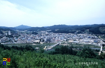 괴산읍 전경