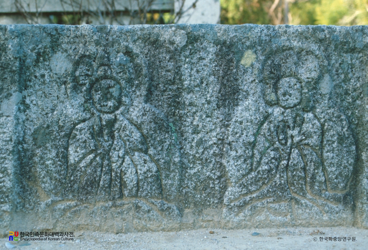 양산 통도사 금강계단 부조
