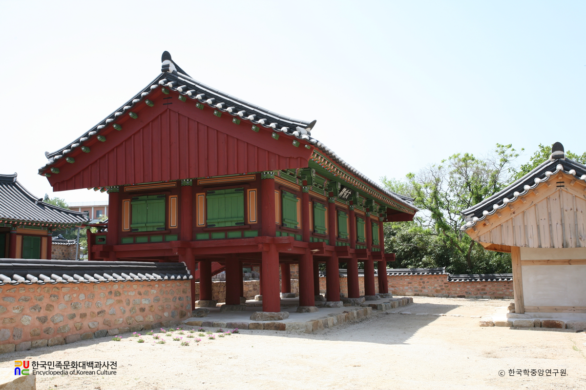 영덕 영해향교 태화루 우측면