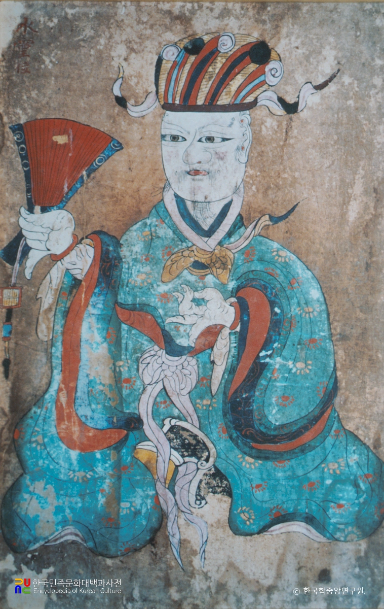 제주도 내왓당 무신도