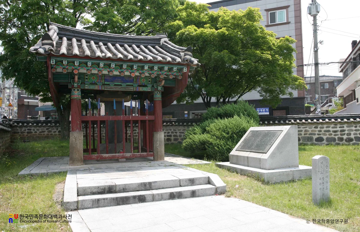 대전 박팽년 선생 유허 장절정 정측면