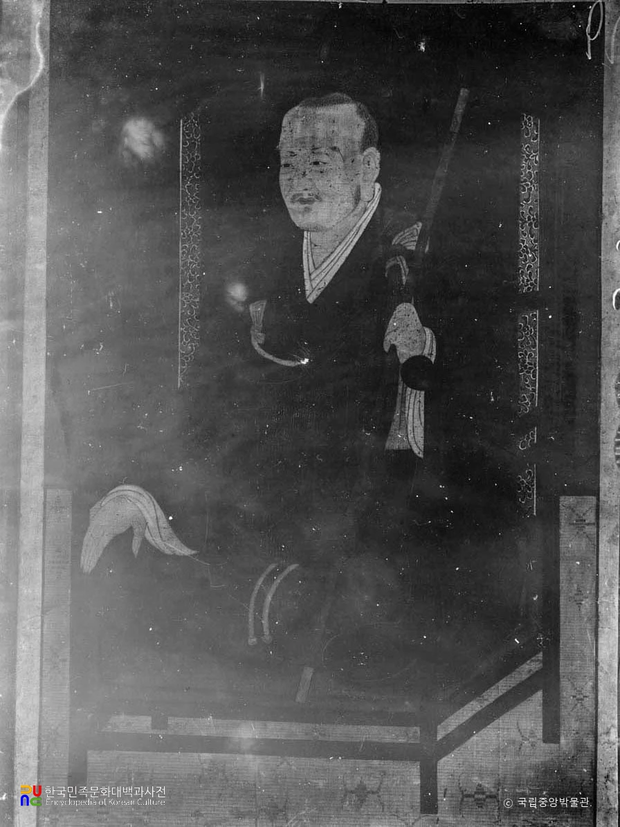 경남 합천 해인사 홍제암 표충사 청허당 영정