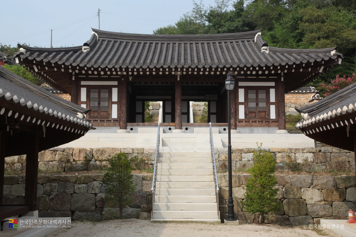 거제 반곡서원 중 강당 정면