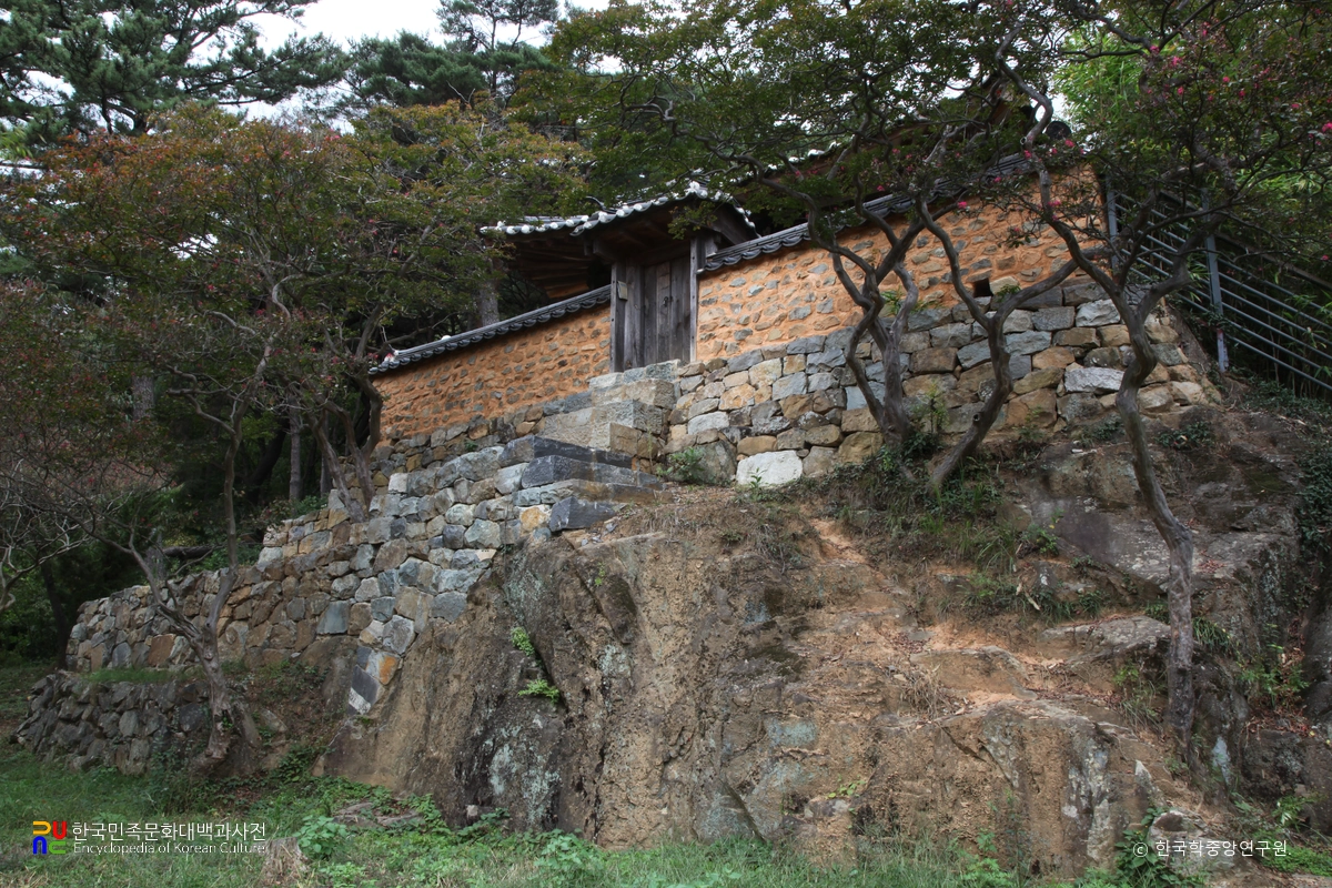 밀양 월연대 일원 중 월연정 입구 정측면