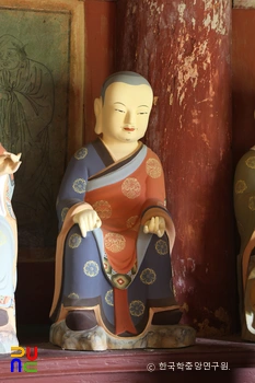 해남 미황사 십육나한상