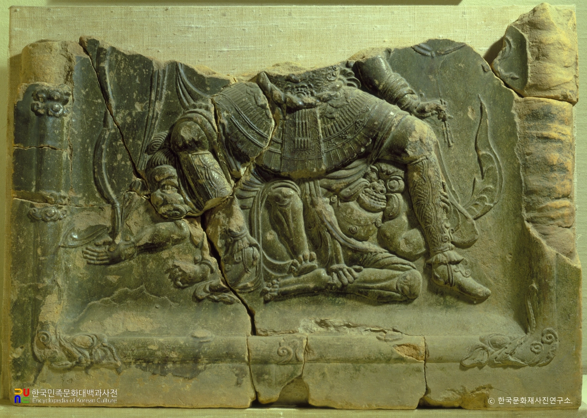 녹유사천왕상전