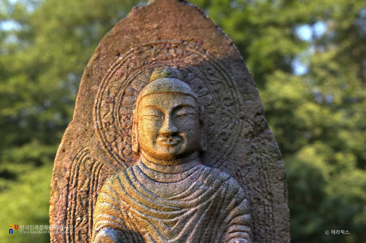 나주 철천리 석조여래입상의 상호