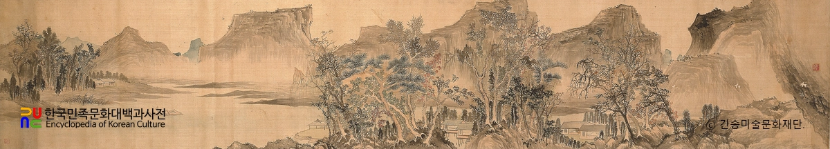 산수도(장승업 작)