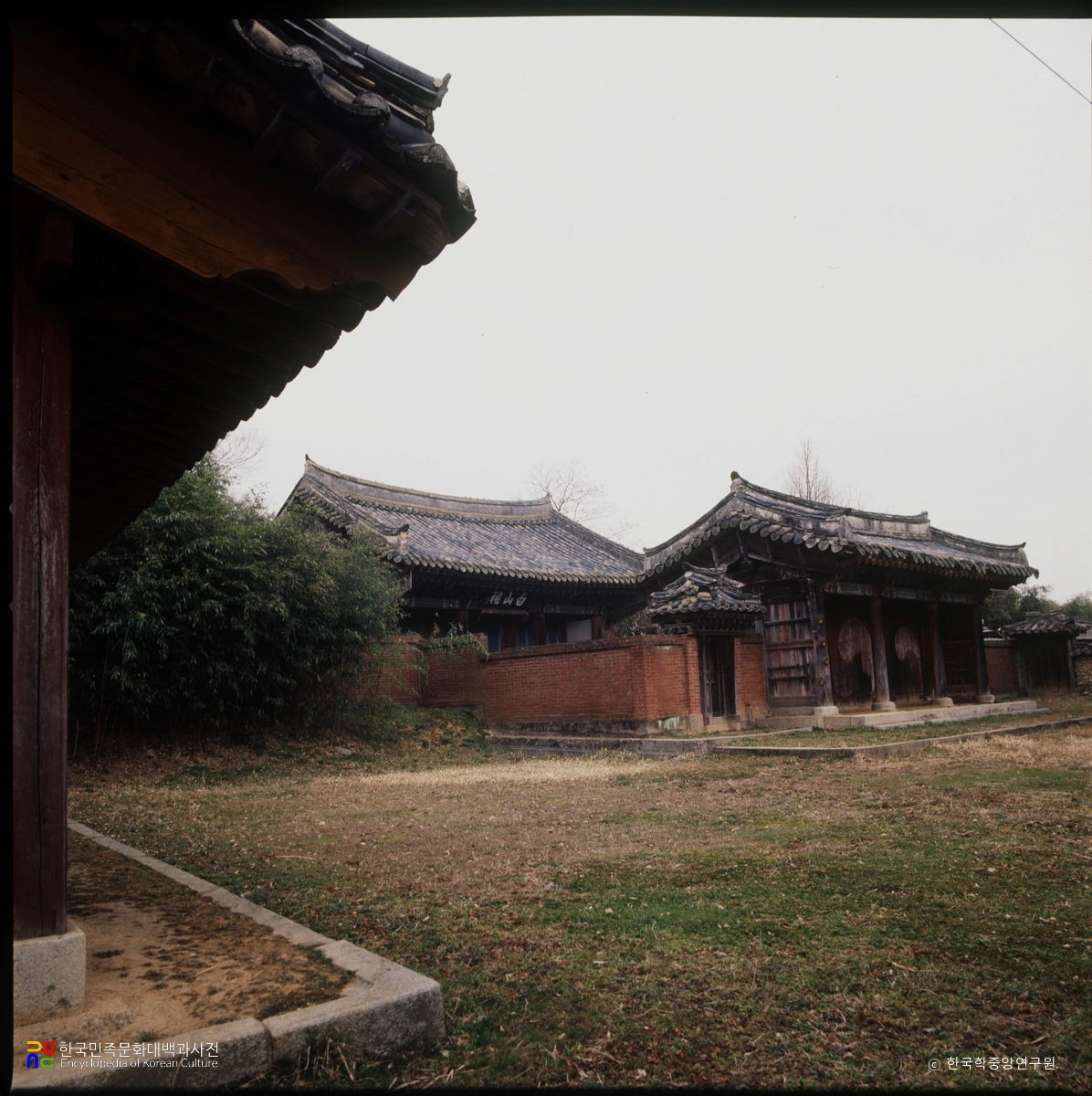김제 백산서원 전경