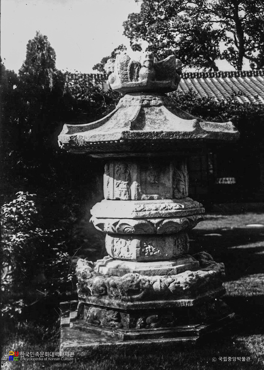 대구 산격동 사자 주악장식 승탑