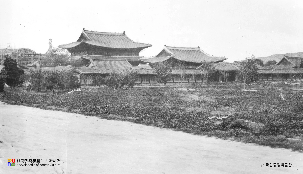 서울 경복궁 전경