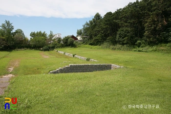 부여 관북리 유적 전경