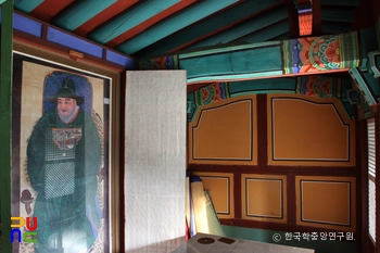 함안 무산사 중 광풍각 내부