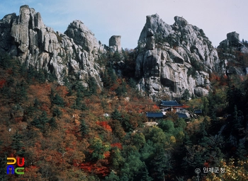 인제 봉정암 전경