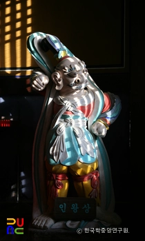 장안사 명부전 석조지장시왕상 / 인왕상