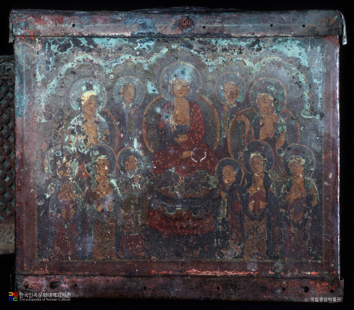 수종사 금동불감 불화