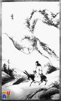 정선필 고사기려도