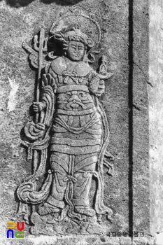 장흥 보림사 보조선사탑 탑신석