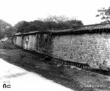 서울 경복궁 중 계무문 일대