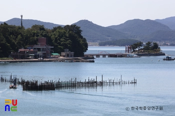 남해 지족해협 죽방렴