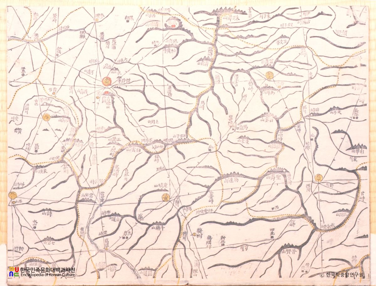 대동여지도 / 진안, 전주, 장수, 임실