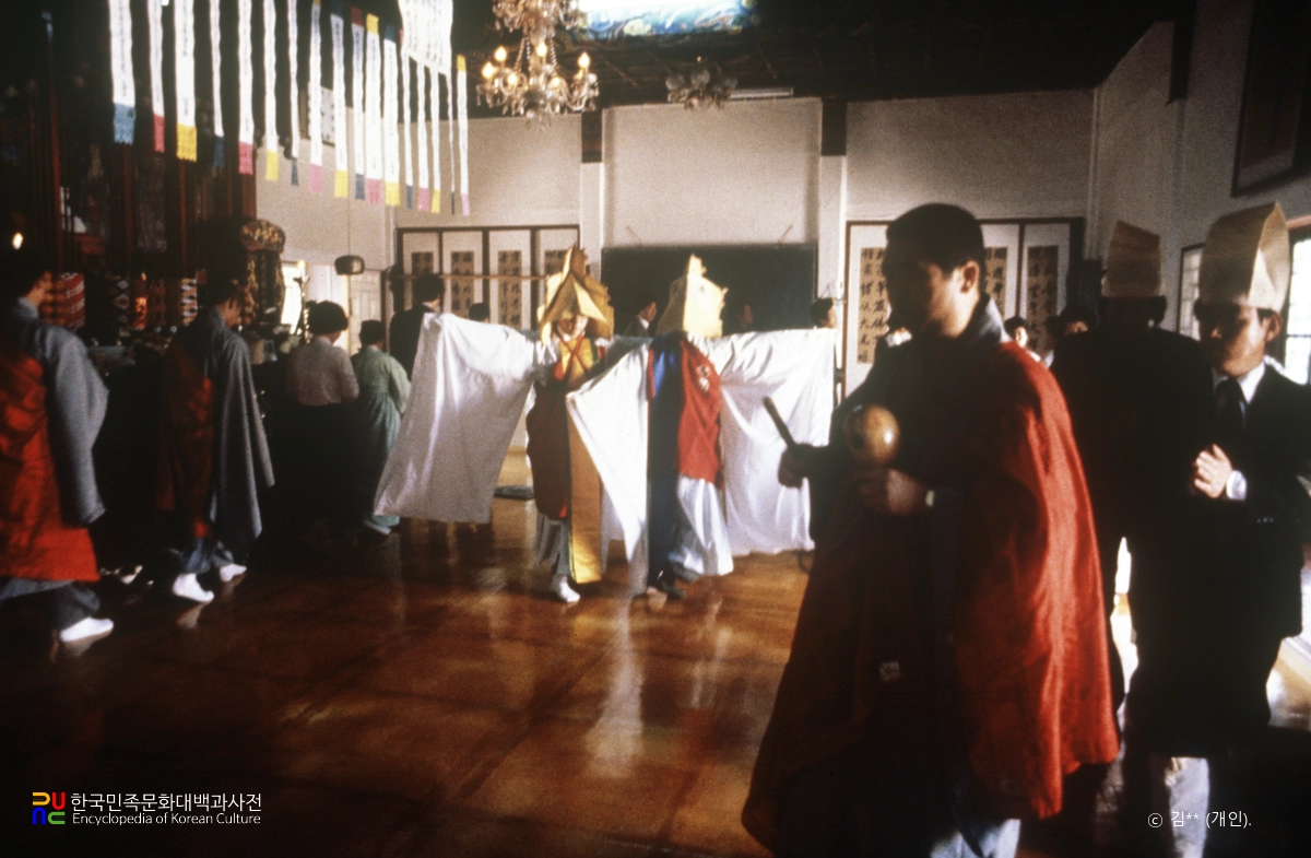 사십구재 / 예불