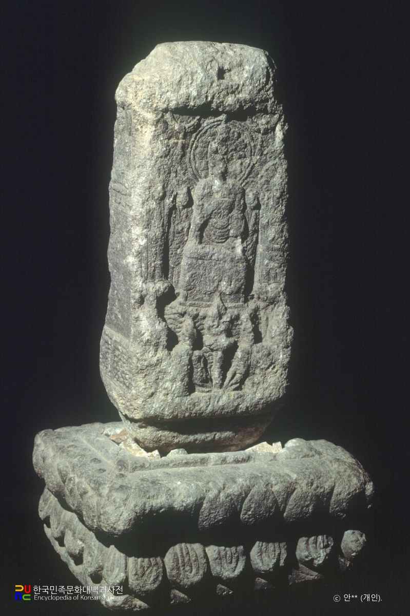 세종시 연화사 무인명 불비상 및 대좌