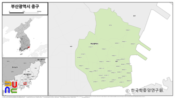 부산광역시 중구 법정구역도