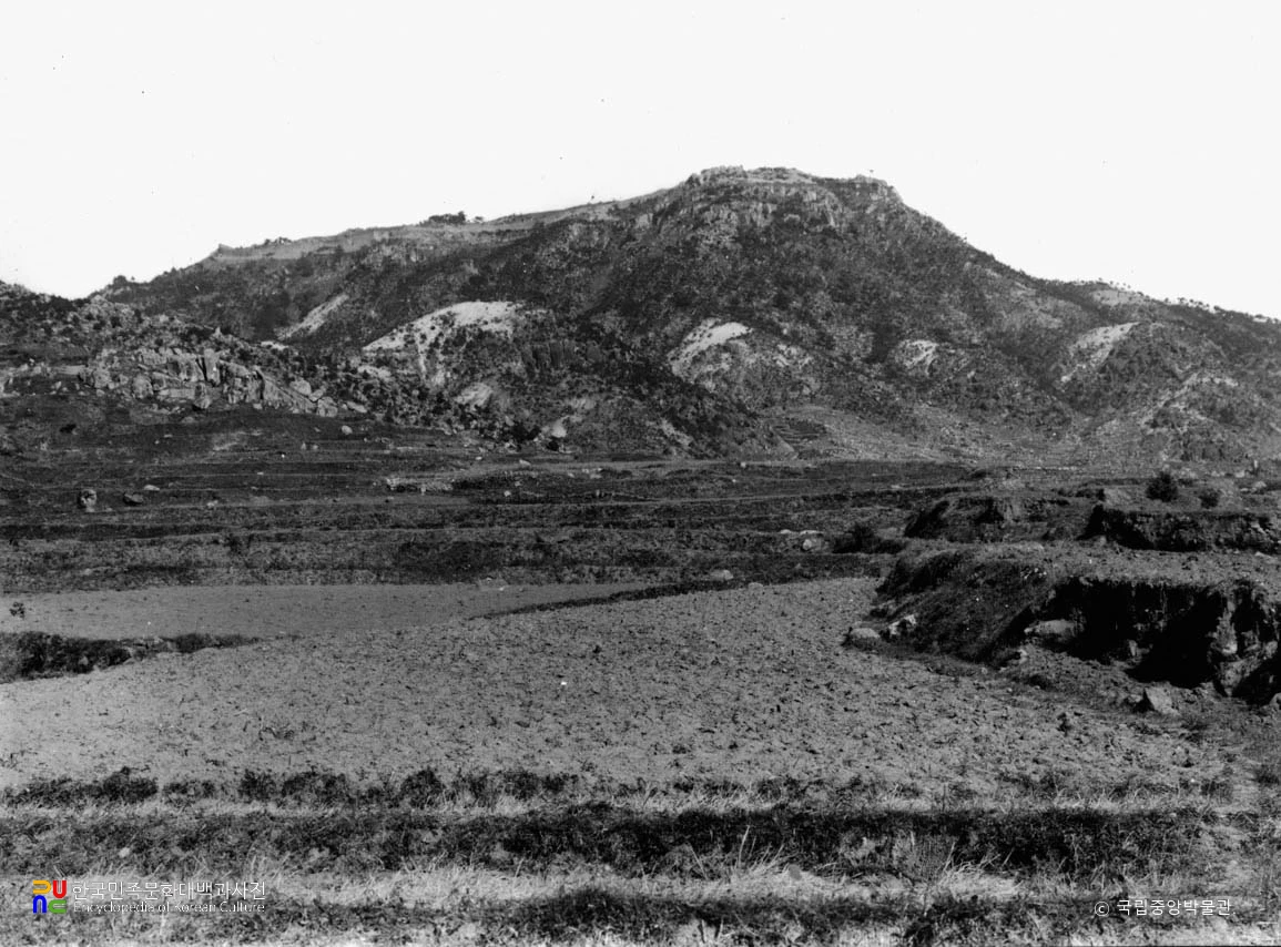 김해 분산성 전경