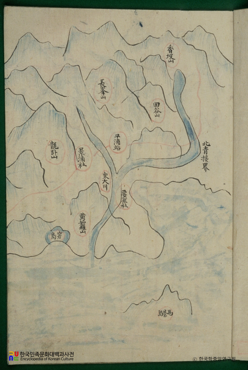 홍원군지도여읍지