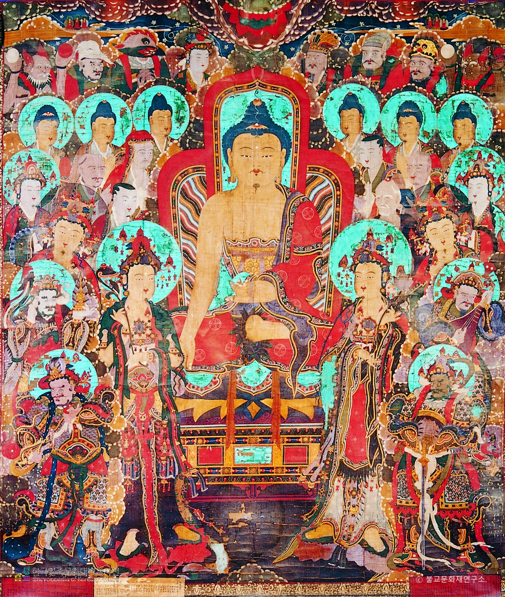 흥국사 대웅전 후불탱