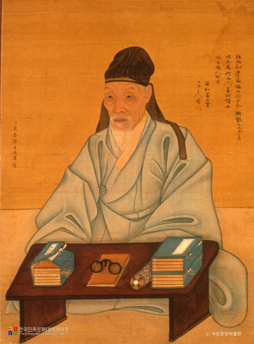 한정래 필 임매 초상