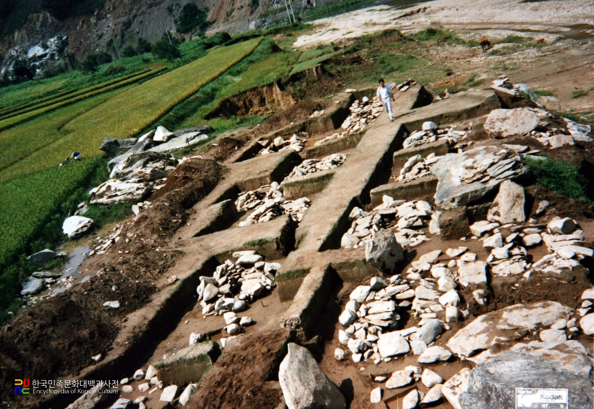보성 죽산리 지석묘군 발굴 현장
