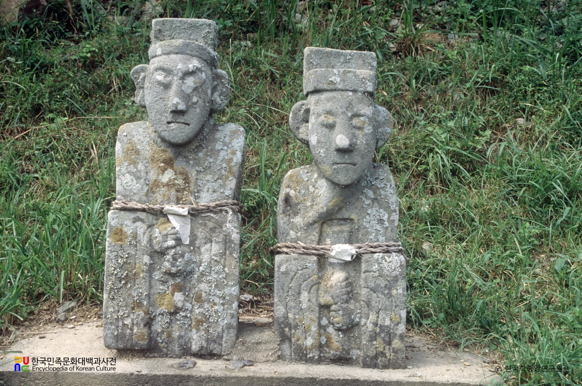 사천 가산리 석장승