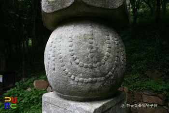 강진 백련사 원구형 슬롯 머신 게임 다운로드 탑신 정측면