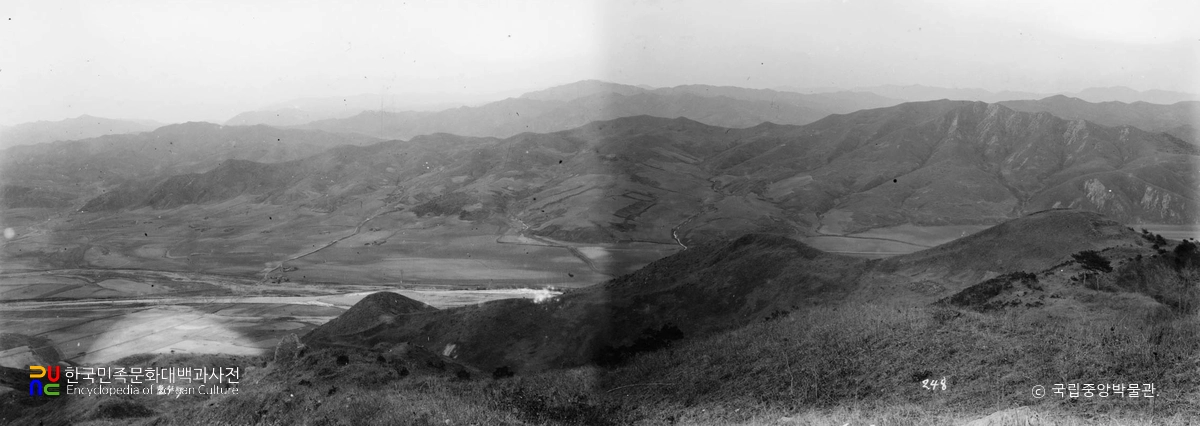 함경북도 경성 남산성 전경