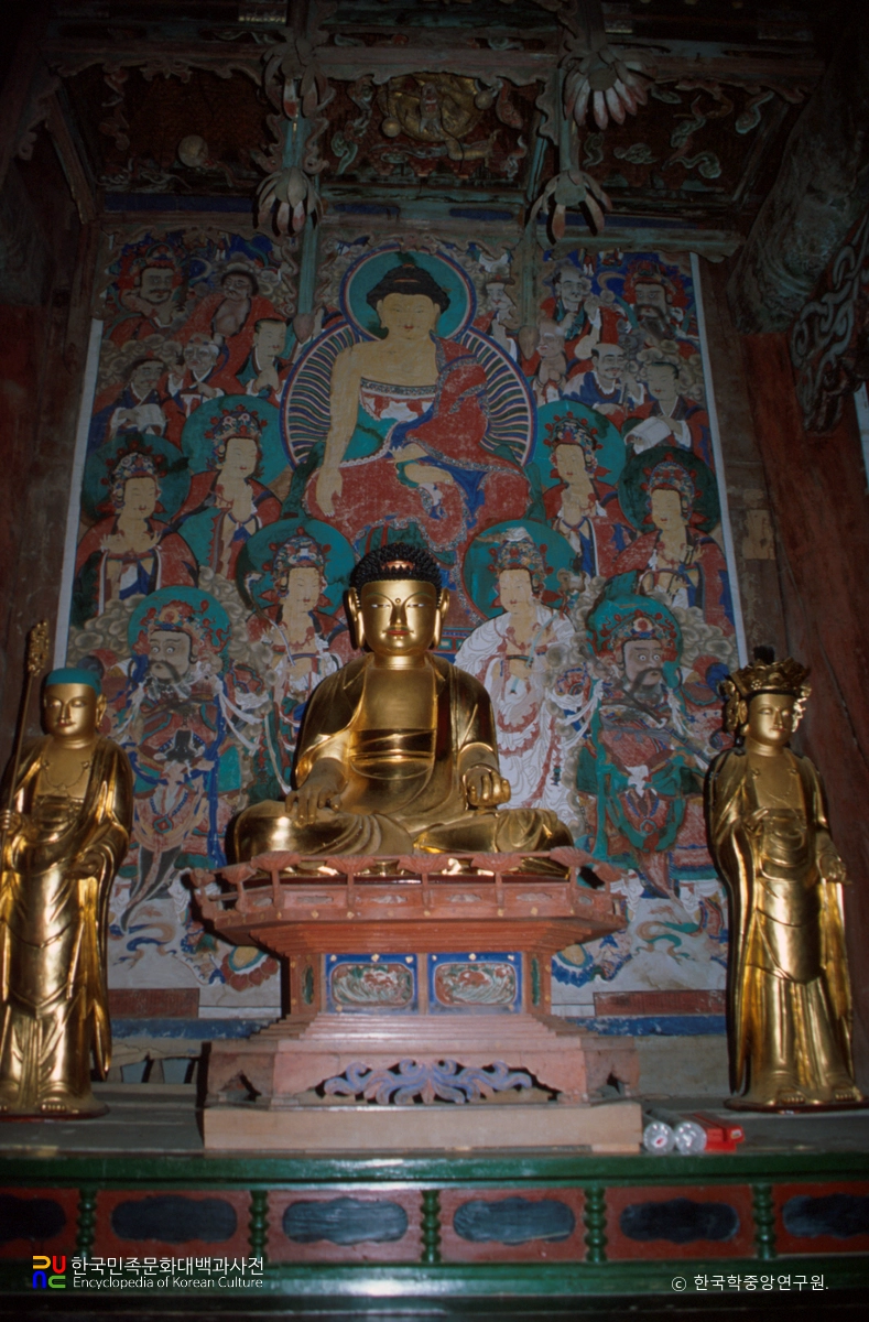 완주 위봉사 보광명전 탱화