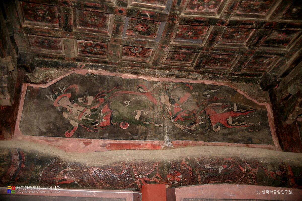 익산 숭림사 보광전 벽화