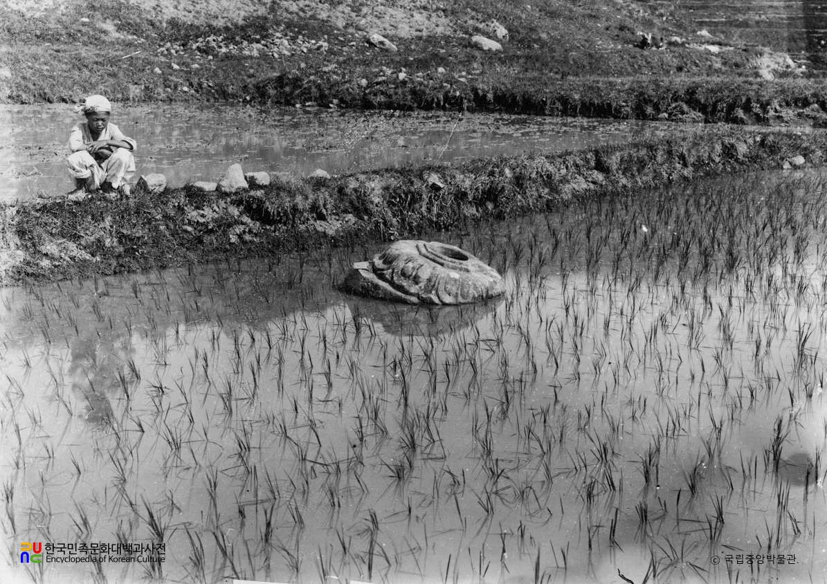 경주 남산 일원 중 창림사지 하대석