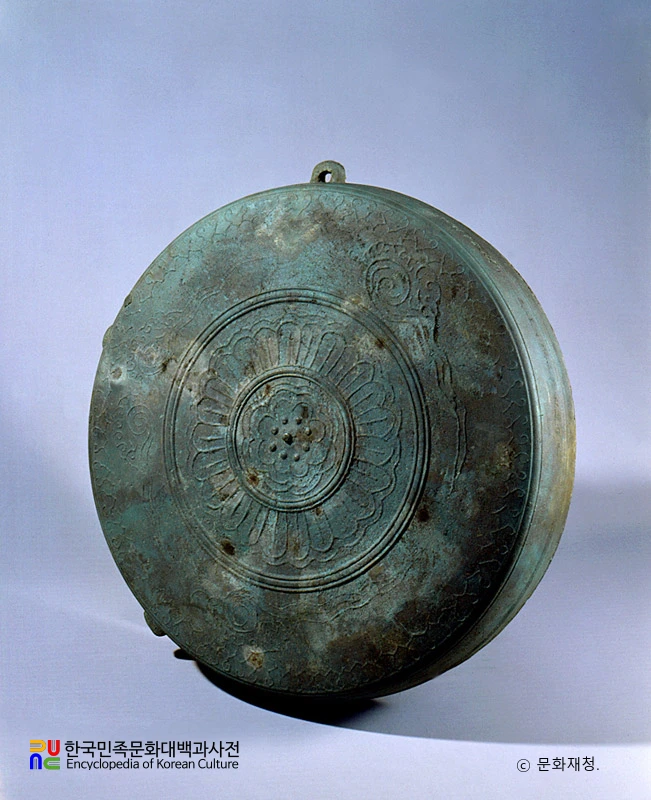 봉업사명 청동북