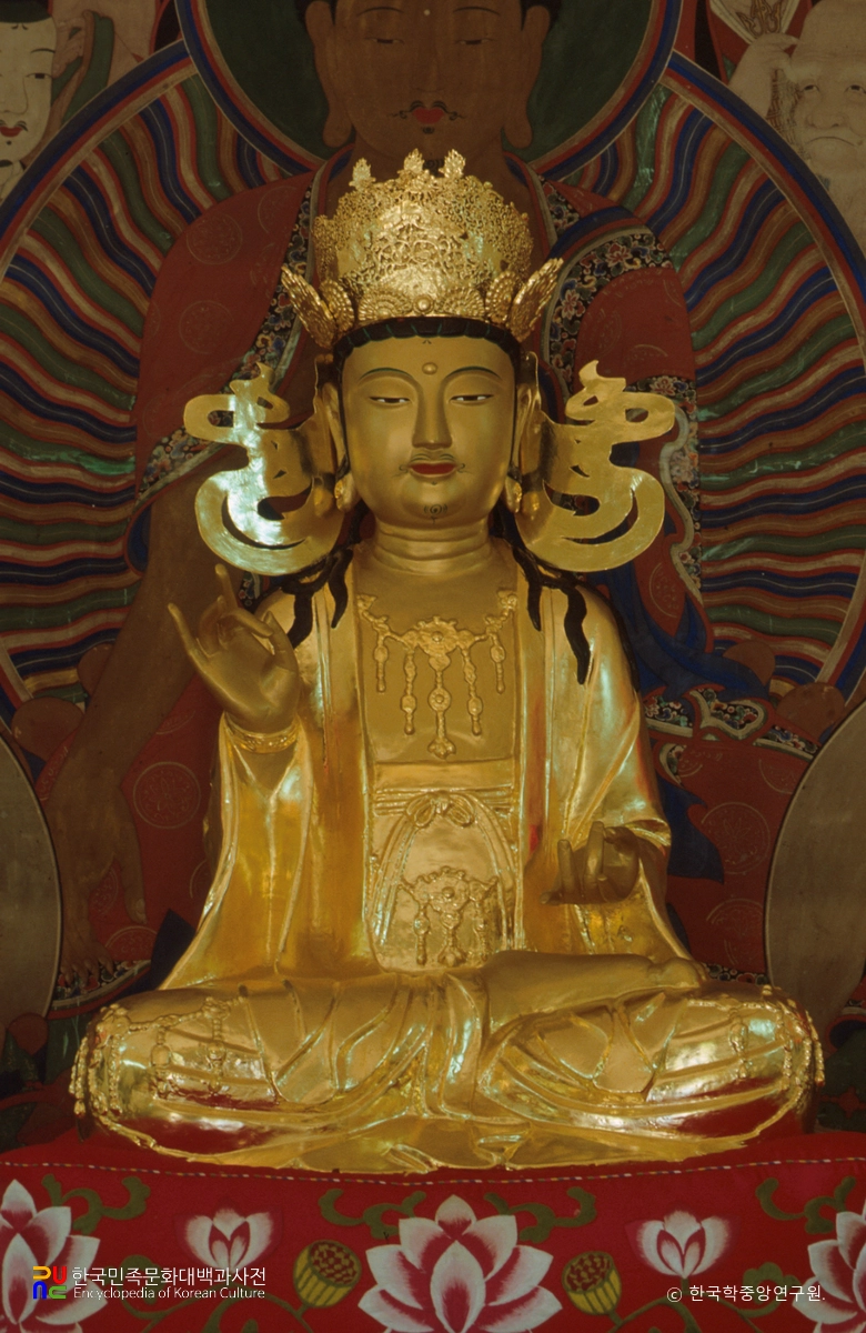 문경 대승사 금동관음보살좌상