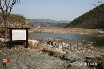 산청 지곡사지 전경