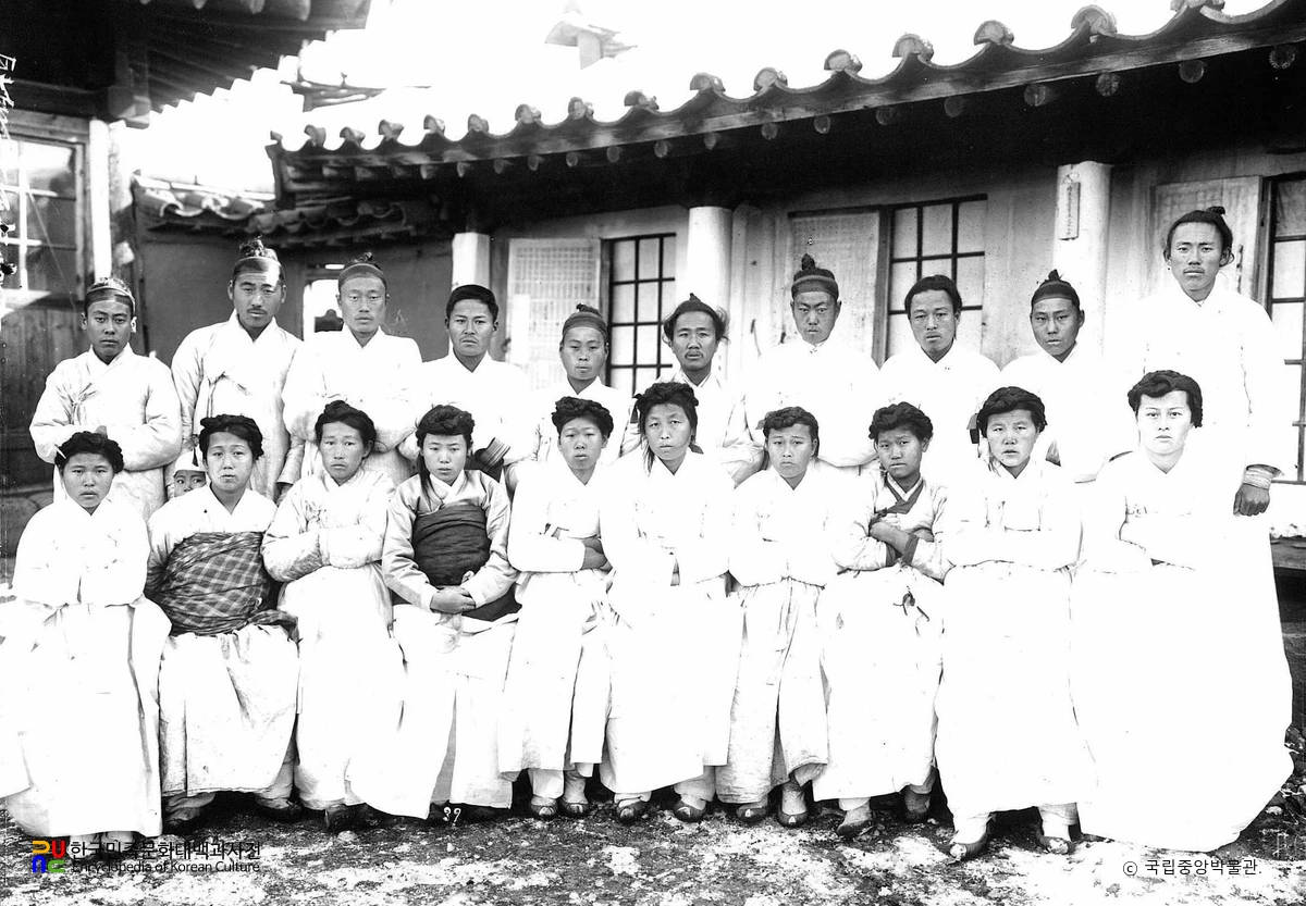 함경북도 길주군 사람들의 모습