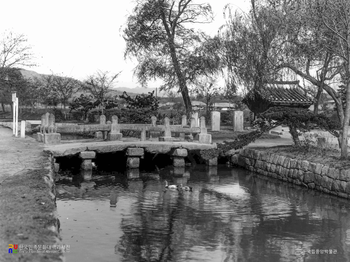 개성 선죽교 전경