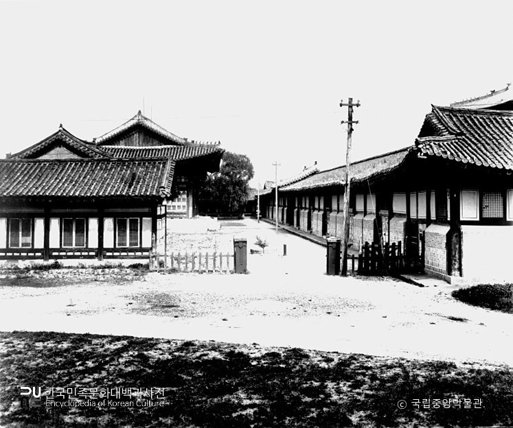 서울 경복궁 사정전 일대