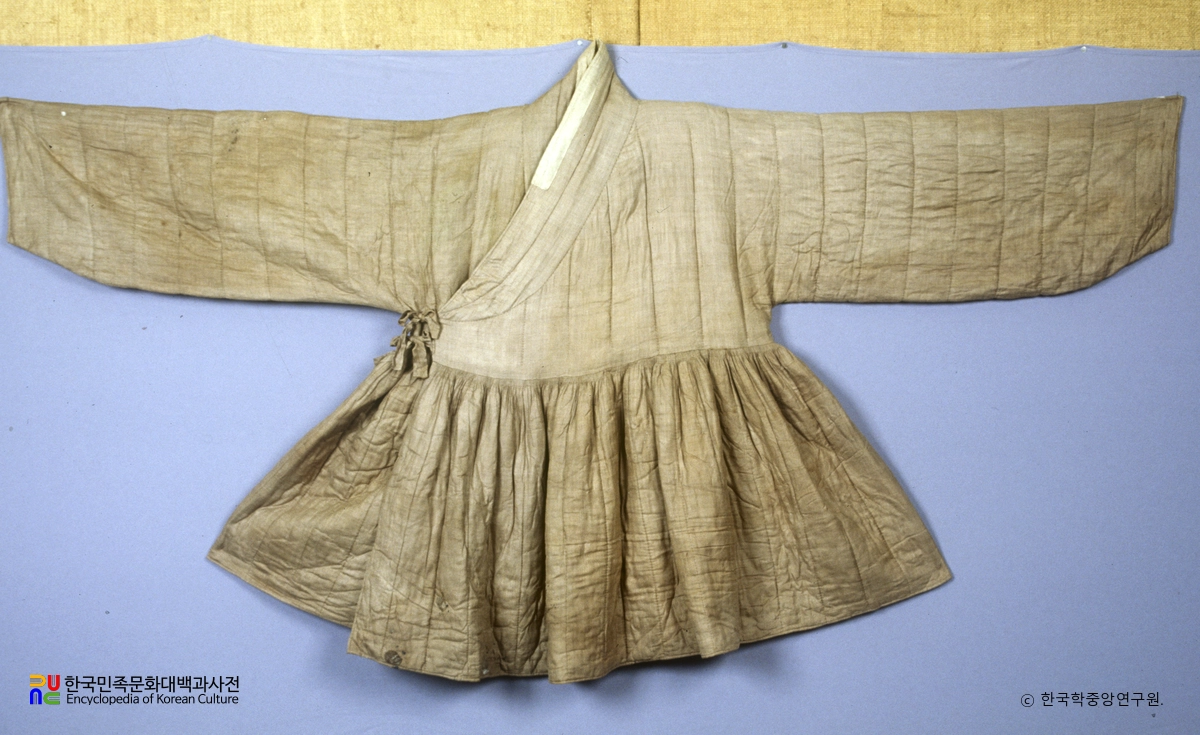 청주 출토 순천김씨 의복 및 간찰