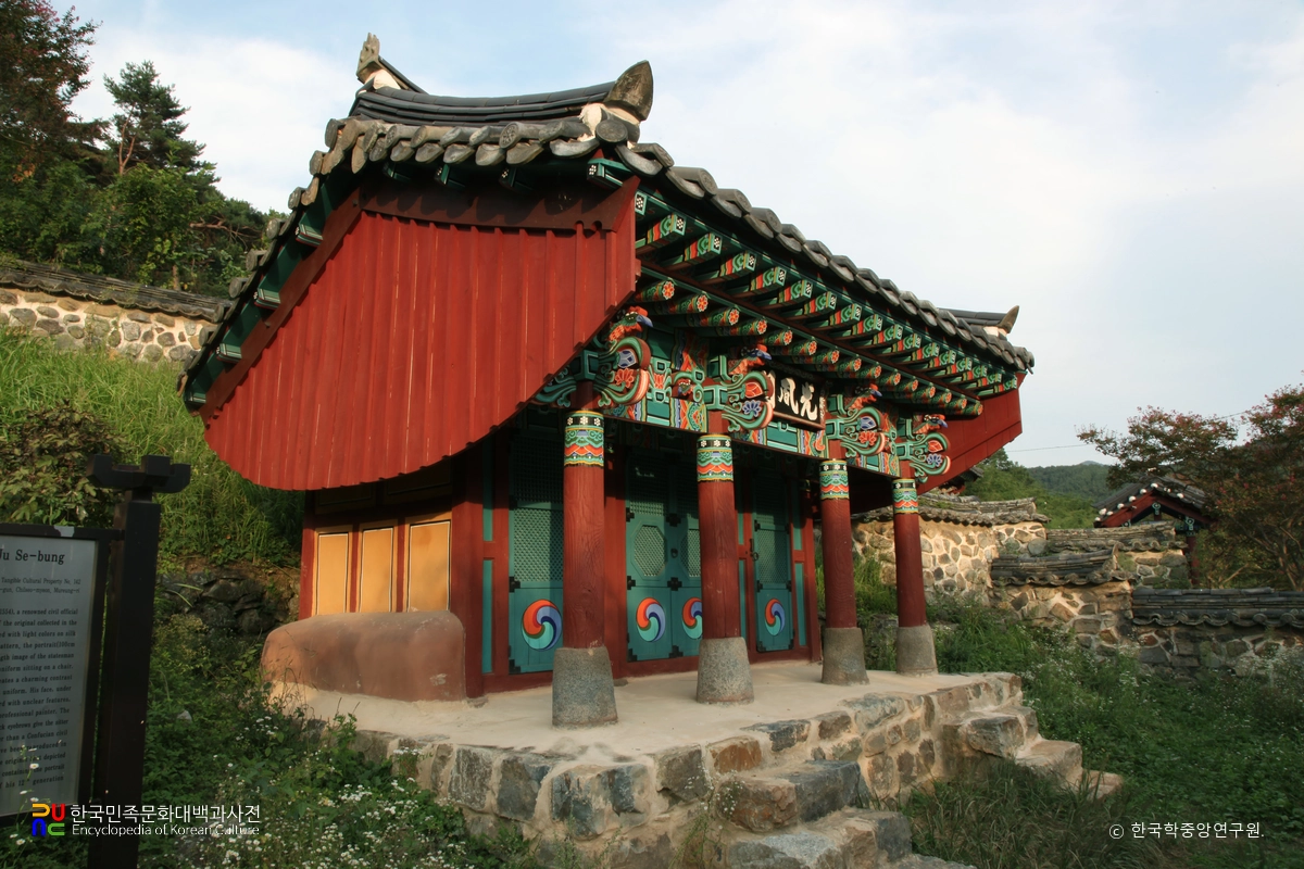 함안 무산사 중 광풍각 좌측면