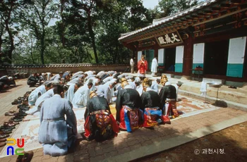 과천향교 석전제