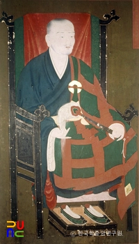 순천 송광사 십육조사 진영 / 제14세 정혜국사